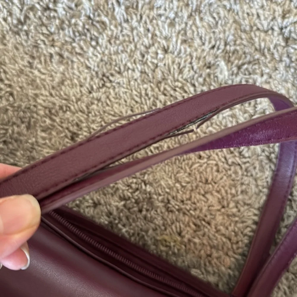 Maroon laptop bag target a new day with insert